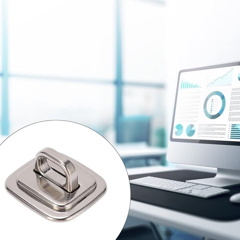 Heavy Duty Steel Anti Theft Security Anchor Plate For Laptop Monitor Tablet PC - Image 3